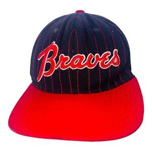 Vintage American Needle Atlanta Braves Cooperstown‎ Collection Snapback Hat